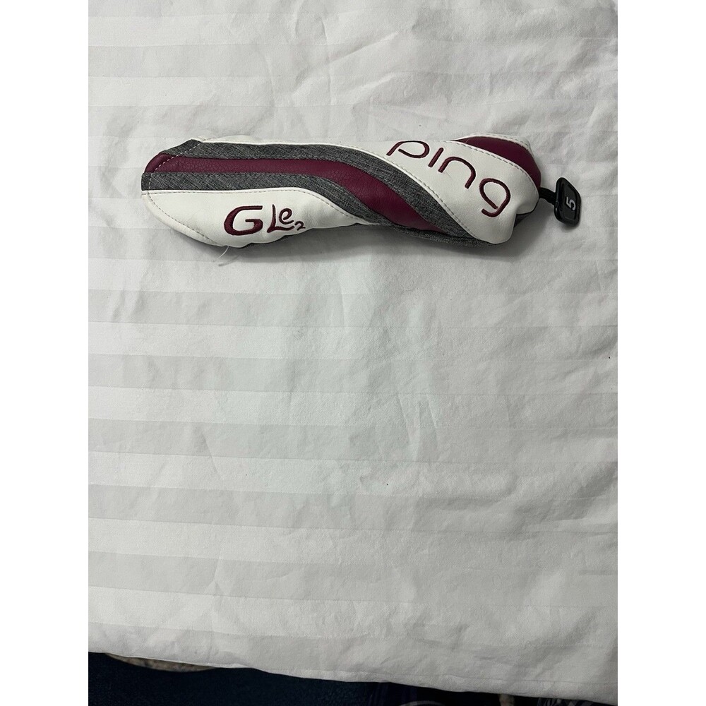 Ping GLe2 5 Hybrid Wood Headcover With Tag Used Cover Excellent Condition